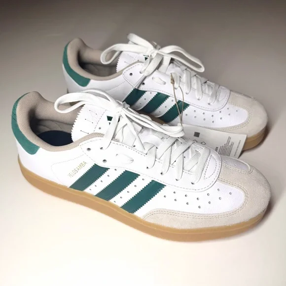 ADIDAS VELOSAMBA LEATHER CYCLIST SHOES Unisex Size- Men’s- 8.5 / Women’s -9.5 - Picture 5 of 10